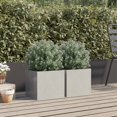 thumbnail image 3 of vidaXL Planter Stand Outdoor Raised Garden Bed for Vegetables Corten Steel, 3 of 6