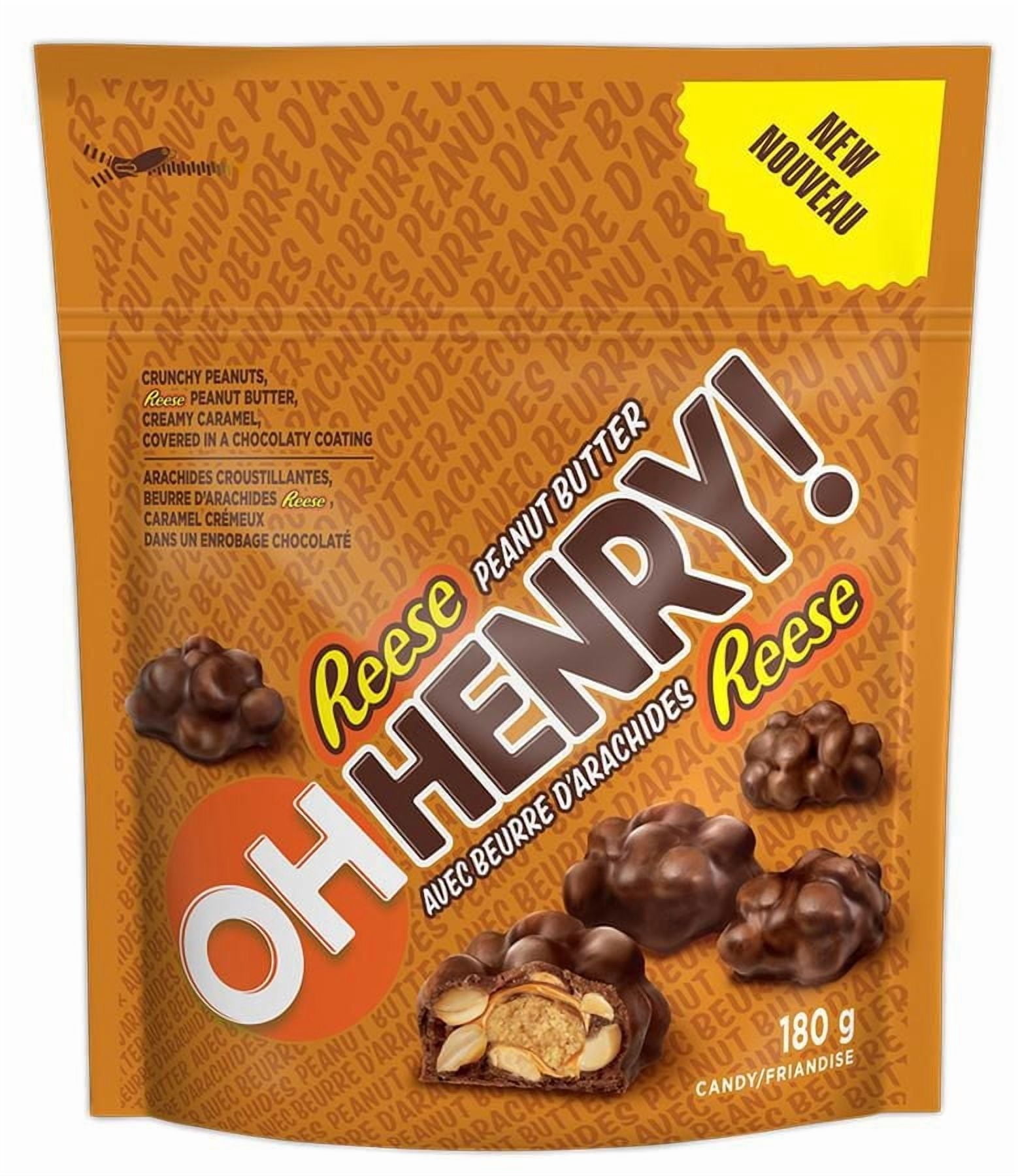 OH HENRY! Bite Sized Pieces with REESE Peanut Butter