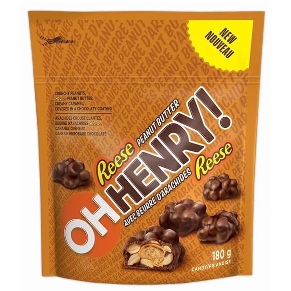 OH HENRY! Bite Sized Pieces with REESE Peanut Butter
