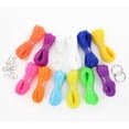 thumbnail image 2 of TINY HANDS Vibrant Plastic Lace - 12 Colours, 125 m (410 ft) Total, with Rings & Hooks, 2 of 3