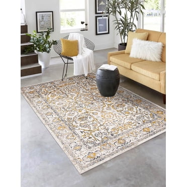 ECARPET Washable Oriental Area Rug & Runner for Kitchen, Bedside, Living Room, Bedroom, Hallway