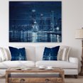 thumbnail image 4 of Design Art - Nuit Skyline de Chicago Bleue, 4 of 5