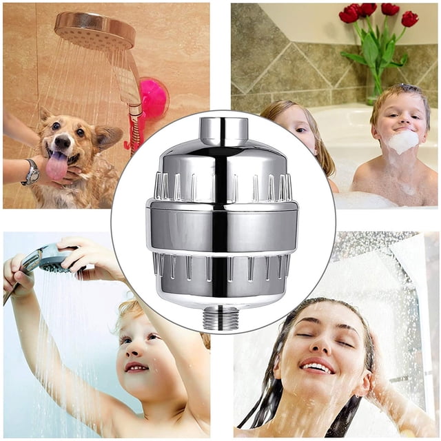 Meitianfacai Shower Filter 15 Level High Output Universal Replaceable Water Purifier Shower Shower Set Replaceable Filter Water Purifier
