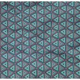 thumbnail image 5 of oneOone Organic Cotton Poplin Twill Fabric Triangle Geometric Printed Craft Fabric BTY 42 Inch Wide, 5 of 5