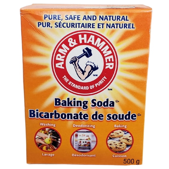 Baking Soda - 500gm - Pack of 6 - by Arm And Hammer - Versatile Baking Ingredient & Natural Cleaner (6ct).