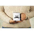 thumbnail image 2 of Inkdotpot Dad 11oz CeramicCoffee Mug Novelty Gift For Daddy Fathers Day Gift Mug-Black, 2 of 6