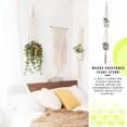 thumbnail image 2 of Hi,Fancy Support de Pot de Fleurs Intérieur Extérieur Panier Suspendu Corde en Coton Support de Pot de Plante, WD029, 2 of 7