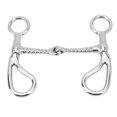 thumbnail image 2 of Horse Snaffle Bit, Durable Horse Mouth Bit Practical Stainless Steel  for Farm, 2 of 7