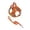 Orange, variant on Escape Proof Cat Harness and Leash Set Soft Mesh Vest Adjustable Reflective Strips Safe Harness for Cat Walking and Outdoor Use