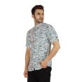 thumbnail image 4 of Inkmeso Regular Fit Designer Mandarin Collar Shirt For Men's Printed Patch Pocket Shirts, 4 of 7