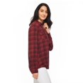 thumbnail image 4 of Penmans Women's Button-Up Plaid Shirt, 4 of 5