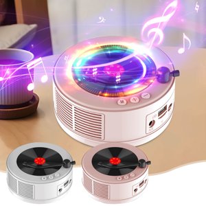 Sentmoon Portable Speaker Bluetooth Speakers Wireless Vinyl Bluetooth Speakers Mini Portable Desktop Radio Birthday Gift