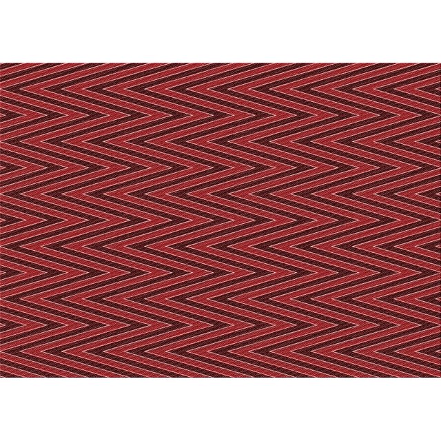 Ahgly Company Tapis Rectangulaire Lavable en Machine Intérieur Transitionnel Rouge Canneberge, 2 Pieds x 4 Pieds