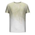 thumbnail image 5 of Qertyioot T-Shirts de Sport en Solde Hommes Col Rond Imprimé Pull Entraînement Physique T-Shirt, 5 of 5