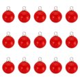 thumbnail image 1 of Unique Bargains Pendentifs Perles Factices 10 mm, Lot de 150 Perles Rondes Imitation Perle, Argent Rouge, 1 of 6