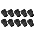 thumbnail image 2 of Crutch Tip, 19mm Inner Diameter Universal Walking Cane Tip  For Outdoor Black,Orange, 2 of 8