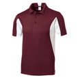 thumbnail image 1 of Gravity Threads Polo Athlétique Micropique Sport - Bordeaux/blanc - Très Grand, 1 of 1