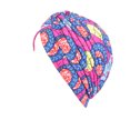 thumbnail image 1 of Ladies Turban Polyester Reusable Washable Foldable Decorative Cap Indoor Outdoor Walking Working Head Bonnet Beanie Pink Yellow Blue, 1 of 7