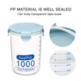 thumbnail image 3 of Meitianfacai Cereal Containers Food Container, Storage Containers Airtight Cans Plastic Storage Boxes Stackable Storage Boxes Kitchen Refrigerator Storage Tanks, 3 of 3