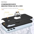 thumbnail image 5 of [PST] Samsung Galaxy A36 / A37 / A56 Ring Case, Hybrid Magnetic Kickstand Case Cover with Invisible Ring Stand, 5 of 5