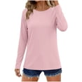 thumbnail image 2 of Ailaofu Women's Sun Shirts Protection Rash Guard Long Sleeve Swim Shirts Quick Dry Lightweight Workout Tops, 2 of 7
