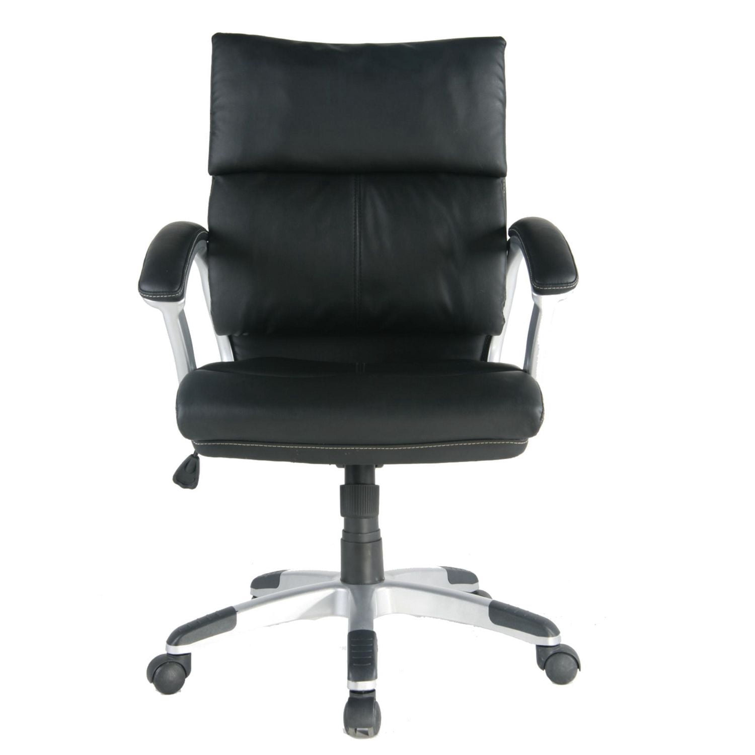 TygerClaw Mid Back PU Leather Office Chair