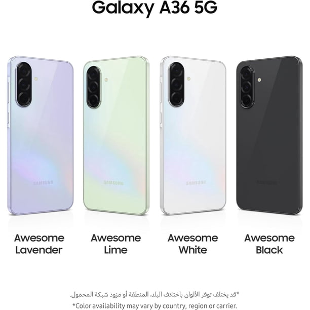Samsung Galaxy A36 5G 2025 (8GB RAM,256GB) AI Smartphone