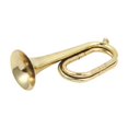 thumbnail image 1 of Bunblic Cavalry Trumpet Western Winds Instrument Musical Instrument Brass Bugle Blowing Bugle for Band Beginner Cavalry Kids Children Gold, 1 of 8