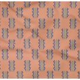 thumbnail image 4 of oneOone Organic Cotton Poplin Twill Fabric Triangle Block Print Fabric By Yard 42 Inch Wide, 4 of 4