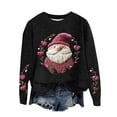thumbnail image 1 of Zhanying Chandail d'Automne pour Femmes à Col Rond, Tenue de Fête, Chandail pour Femmes, Chandail de Noël Doux Doublé en Molleton pour Femmes, 1 of 5