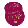 thumbnail image 1 of Inkdotpot Gold Foil Paper Hang Tags Ready To Pop Baby Shower Favor Tags 100 Pieces, 1 of 6