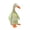 Green, variant on Tauxra Pink Duck Ornament Figurine, 10 Inch Soft Plush Mallard with Bow, Cute Fabric Bird Stuffed Animal for Farmhouse Home Decor, Polka Dot , Girl Gift