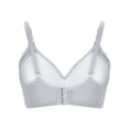 thumbnail image 4 of Woman's Bras Seamless Bra Feature V-Neck Molded Bra Style W-696 Blue-a 40, 4 of 8