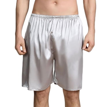 Men‘s Satin Boxers Shorts Combo Pack Underwear M-5XL