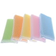 thumbnail image 3 of Lolmot Mesh Dishwashing Cloth Sponge Cleaning Cloth Kitchen and Bathroom Cleaning Cloth Mesh Wiping Cloth 5 Pcs, 3 of 4