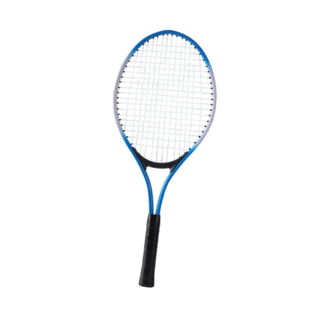 Langgg Tennis Racket Only Portable Tennis Equipment for Backyard Adults Beach Recreational Red Kids Blue