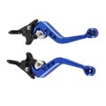 thumbnail image 3 of 1 Pair CNC Aluminum Alloy Motorcycle Scooter Modification Double Disc Brake Lever, 3 of 8