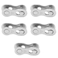 thumbnail image 2 of Bicycle Missing Link Bike Chain Link Reusable Steel Quick Release for 6 7 8 9 10 Speed Chains with 5 Pairs, 2 of 7