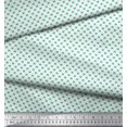 thumbnail image 2 of Soimoi Green Cotton Jersey Fabric Cross & Geometric Printed Fabric 1 Yard 58 Inch Wide, 2 of 3