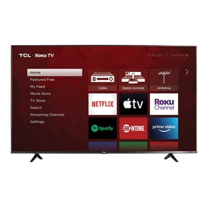 TCL 55S435 - 55" Classe diagonale (54.6" visualisé) - 4 Series Allumage rétroéclairé LCD TV - Intelligent TV - Roku TV - 4K UHD (2160p) 3840 x 2160 - HDR