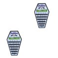 thumbnail image 1 of Transemion Party Decoration Energy Saving Suitable For Multiple Scenarios Rich In Sense HalloweenDecoration For Unisex Black 2Set, 1 of 6