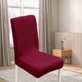 thumbnail image 1 of XYAIYT Elastic Stretch Dining Room Chair Covers,Polyester Fleece Slip-Resistant Kitchen Chair Protectors,Soft for Home,Hotel,Party Use, 1 of 5