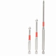 thumbnail image 2 of CQCYD S2 PH2 Phillips Screwdriver Bit Set, Impact Anti Slip Star Drill Bits for Power Driver, 1/4 Inch Hex Shank, High Hardness Alloy Steel, Multiple Lengths 25‑150mm for Woodworking and Repair, 2 of 5