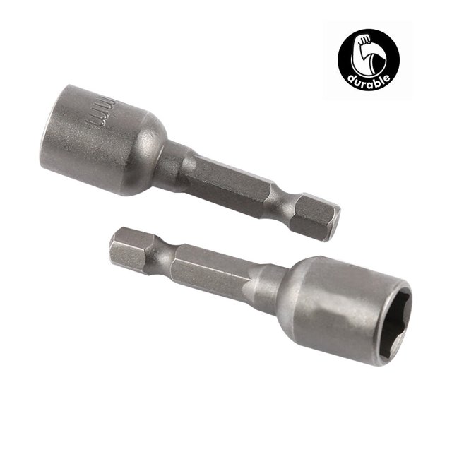 ziyahi 2 Pcs Embout de Driver Hexagonal et Tige, Ensemble de Foreuse à Dégagement Rapide, 65x8mm