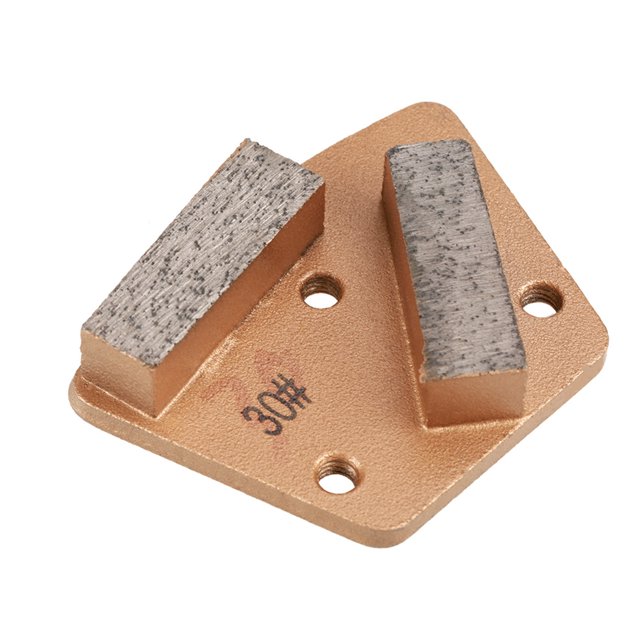 Trapezoid Grinding Trapezoid Grinder Concrete Grinding Concrete Grinding Disc Trapezoid Concrete Grinding Disc Pad For Grinder Grit 303 Holes 2 Straight Teeth