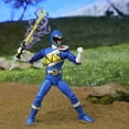 thumbnail image 3 of Power Rangers Lightning Collection Dino Charge Blue Ranger 6-inch Action Figure, Toys and Action Figures for Kids Ages 4 and Up, 3 of 9