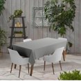 thumbnail image 2 of Vargottam Nappe rectangulaire, 58'' x 120'', gris, 58'' x 120'', élégante, solide, 100% polyester, Nappe, 2 of 6