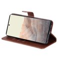 thumbnail image 5 of Case for Google Pixel 6 PRO 5G Zipper Pocket Wallet Leather Case Magnetic Closure Flip Cover - Brown, 5 of 5