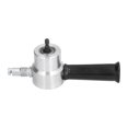thumbnail image 1 of Metal Sheet Nibbler Drill, Double Head Metal Sheet Cutter High Hardness With Wrench For Circle Cutting Machining, 1 of 8