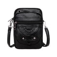 thumbnail image 2 of Meitianfacai Sac Bandoulière Rétro Mini Petit Sac à Compartiments Multiples Grand Écran Sac pour Téléphone Cellulaire Sac pour Téléphone Cellulaire pour Femmes Porte-Monnaie, 2 of 6